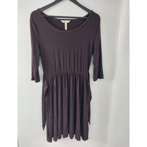 Matilda Jane Plum Purple Pocket Maxi Dress Women's Sz S